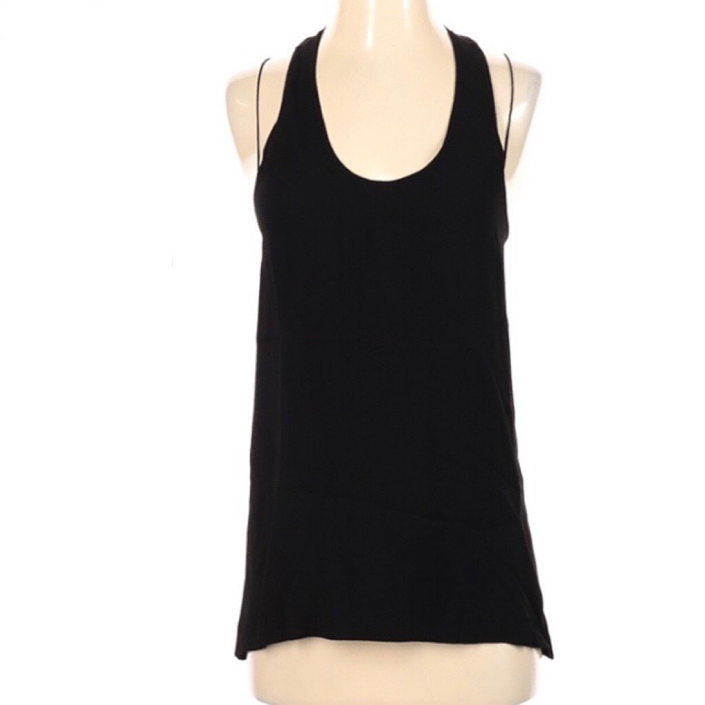 In Good Company Women’s Black Sleeveless Blouse Size S